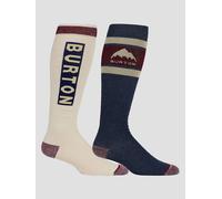 Burton Weekend Midweight Socks 2 Pairs White,Blue EU 43 1/2-46 1/2 Men