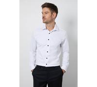 Burton White Easy Iron Slim Fit Shirt white 17.5 in