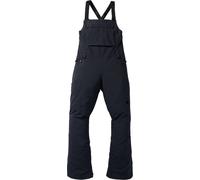 Burton - Women's stretch ski/snowboard salopettes - W Reserve 2L Stretch Slim Bib True Black for Women in Recycled Polyester - Size S Black S
