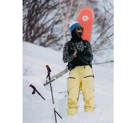 Burton Women's [ak] Tusk GORE-TEX PRO 3L Hi-Top Bib Pants, Buttermilk, XS