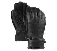Burton Women's Gore-Tex Leather Gondy Gloves, True Black, M