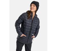 Burton Women's Mid-Heat Hooded Down Jacket, True Black, XXL