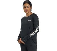 Burton Women's Roadie Base Layer Tech T-Shirt, UK 14 True Black