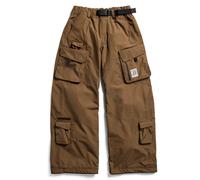 Burton Zeb 2L Baggy Cargo Mens Pants Earth Ship Brown