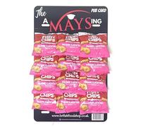 Burtons Daily Fish 'n' Chips 12 Pack Prawn Cocktail ‘AMaysing' Pub Card
