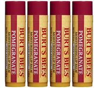 Burt's Bees 100% Natural Moisturizing Lip Balm, Pomegranate with Beeswax and Fruit Extracts, 0.15 ounce, 4 Tubes