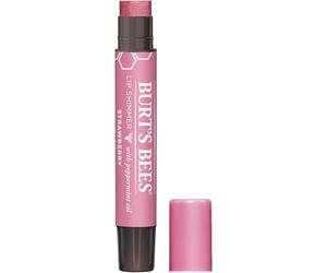 Burt's Bees 100% Natural Origin Moisturising Lip Shimmer, Strawberry, 1 Tube, 1 Count (Pack of 1)