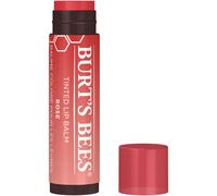 Burt's Bees 100% Natural Tinted Lip Balm Rose with Shea Butter & Botanical Waxes 0.15 Oz