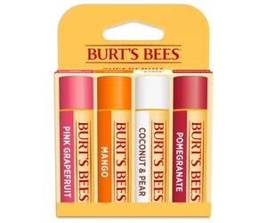 Burt's bees 2578 100% natural lips balm, 4 pieces