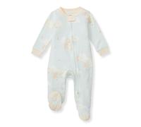 Burt's Bees Baby Baby Girls Pajamas Sleep and Play, Soft 100% Organic Cotton One-piece Pj With Non-slip Bee Grip Footies For babies and toddlers
