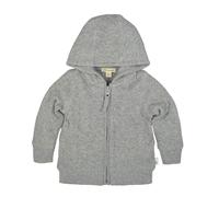 Burt's Bees Baby baby girls Sweatshirts Lightweight Zip-up Jackets & Coats Organic Cotton Hooded Sweatshirt Heather Grey Quilted Newborn US