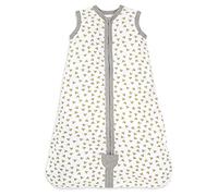 Burt's Bees Baby Beekeeper Wearable Blanket, 100% Organic Cotton, Swaddle Transition Sleeping Bag, Honey Bee Cloud, XL
