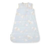 Burt's Bees Baby Beekeeper Wearable Blanket Portable, Quilted Good Night Sky Blue, M