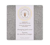 Burt's Bees Baby - Changing Pad Cover, 100% Organic Cotton Changing Pad Liner for Standard 16" x 32" Baby Changing Mats