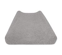 Burt's Bees Baby Organic Knit Terry Changing Pad Cover, Heather Grey
