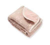 Burt's Bees Baby Reversible Blanket, Nursery, Stroller and Organic Cotton Jersey Bedding Quilted for Infants and Toddlers
