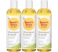 Burt's Bees Baby Shampoo and Body Wash with Lavender, Calming Tear Free Baby Soap, 98% Natural Origin, 12 Fl Oz (Pack of 3)