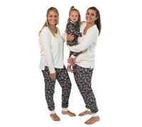 Burt's Bees Baby Unisex Baby Toddler 2-Piece Family Jammies Matching Holiday Organic Cotton Pajamas Scandi Fair Isle 4T