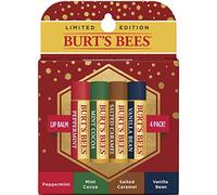 Burts Bees Blister Kit Limited Edition by Burts Bees for Unisex - 4 x 0.15 oz - Lip Balm Pepermint, Mint Cocoa, Salted Caramel, Vanilla Bean