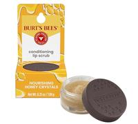 Burts Bees Conditioning Lip Scrub for Women 0.25 oz Scrub, Yellow, Brown