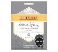 Burts Bees Detoxifying Charcoal Facial Sheet Mask Honey Single Use Package May Vary