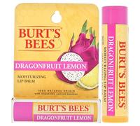 Burts Bees Dragonfruit Lemon Moisturizing Lip Balm for Unisex 0.15 oz Lip Balm, Yellow