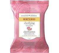 Burt's Bees Facial Cleansing Towelettes, Pink Grapefruit, 30-Count