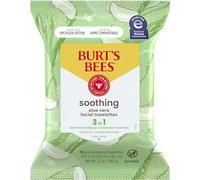 Burts Bees Facial Cleansing Towelettes Sensitive for Unisex 30 Count Towelettes