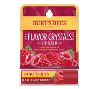 Burt's Bees Flavor Crystals 100% Natural Lip Balm, Red Raspberry with Beeswax & Fruit Extracts - 1 Tube,0.16 ounce