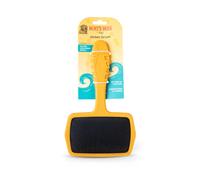 Burt's Bees for Pets Large Slicker Brush for Dogs with Thick or Curly Hair with Handle Made from 100% Ocean Bound Recycled Plastic | De-Shedding Dog B