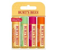 Burt's Bees Lip Balm Multipack, Lip Balm Set With Beeswax, Cucumber Mint, Watermelon, Sweet Mandarin, Freshly Picked, 4x4.25g
