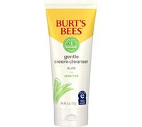Burt's Bees Gentle Cream Cleanser with Aloe for Sensitive Skin, 98.9% Natural Origin, 6 Ounces (Cream Cleanser)