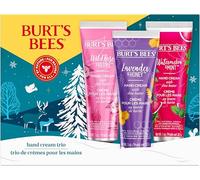 Burt's Bees Hand Cream Gift Set With Shea Butter, Lavender and Honey, Wild Rose and Berry and Watermelon and Mint, 3 Pack