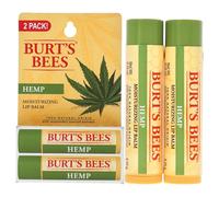Burts Bees Hemp Moisturizing Lip Balm For Unisex 2 x 0.15 oz Lip Balm