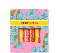 Burt's Bees Lip Balm Gift Set, Beeswax, Strawberry, Tropical Pineapple, Dragonfruit Lemon, In Full Bloom, 4x4.25g
