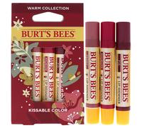 Burts Bees Kissable Color Warm Collection Unisex Lip Shimmer Peony Rhubarb Fig 3 oz