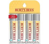Burt's Bees Lip Balm Easter Basket Stuffers, Moisturising Lip Care, 100% Natural, Ultra Conditioning with Shea, Cocoa & Kokum Butter (Pack of 4)