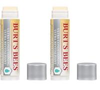 Burt's Bees Lip Balm for Dry, Chapped & Cracked Lips, Ultra Conditioning Lip Repair with Kokum, Shea, and Cocoa Butter, Unscented, 4.25g (Pack of 2)