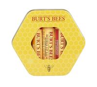 Burt's Bees Lip Balm Gift Set, Beeswax, Honey & Pomegranate Lip Balms, Trio Tin in Reusable Keepsake Tin, 3x4.25g