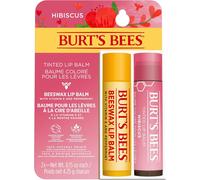 Burt's Bees Lip Balm Multipack, Beeswax & Hibiscus Tinted Balm,...