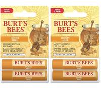 Burt's Bees Lip Balm Multipack, Chapstick Lip Balms With Honey & Beeswax, Duo Value Pack, 2x4.25g (Pack of 2)