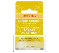 Burt's Bees Lip Mask, Lemon Sorbet Lip Treatment, Intense Lip Repair with Vitamin C & Jojoba Oil, 7.08g