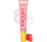 Burt's Bees Lip Milk, Daily Lip Moisturizer,Vitamin Enriched Moisturizing Lip Balm with Almond Milk and Jojoba Oil,1Tube, 0.34Fl Oz (Sweet Strawberry)