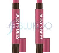 Burt's Bees Lip Shimmer Fig, Moisturising Lip Shimmer with Peppermint Oil, 100% Natural Origin, 2.55g