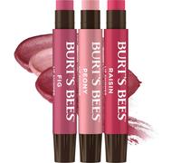Burt's Bees Lip Shimmer Nude Collection, Tinted Lip Balm Stick, 3 Warm Shades; Value Pack, 3 Tubes x 0.09 Oz (Nude Multi)