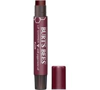 Burt's Bees Lip Shimmer Plum, Moisturising Lip Shimmer with Peppermint Oil, 100% Natural Origin, 2.55g