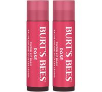 Burt's Bees Lip Tint Balm with Long Lasting 2 in 1 Duo Tinted Balm Formula, (Petal Rose) (2-Pack)