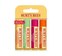 Burt's Bees Lipbalm 4 Pack Freshly Picked