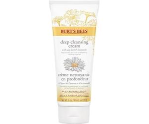 Burt's Bees Natural Cleanser Soap Bark and Chamomile Deep Cleansing Cream - 1 x Tube 170 grams
