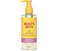 Burt's Bees Oil Control Foaming Cleanser; For Oily Skin; Safe for Sensitive Skin; Includes Green Tea Extract and Hyaluronic Acid; 8 Fl. Oz.